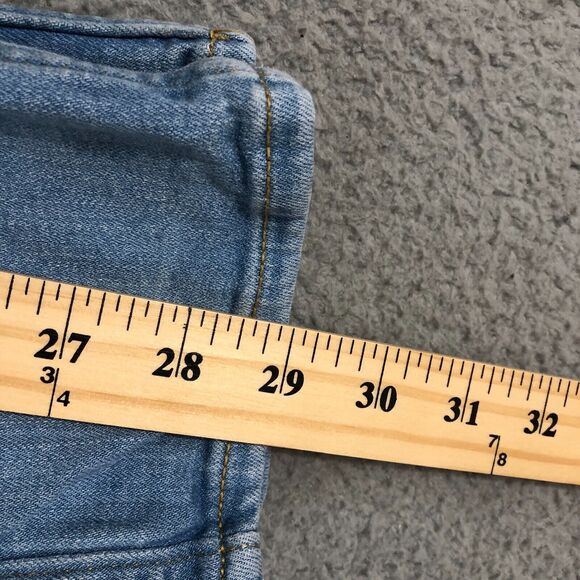 Hollister Jeans Men 30x30 Blue Skinny Leg Distressed Stretch Preppy Normcore - Picture 10 of 10